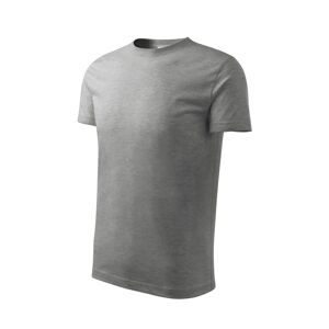 Malfini classic new tričko tmavě šedý melír